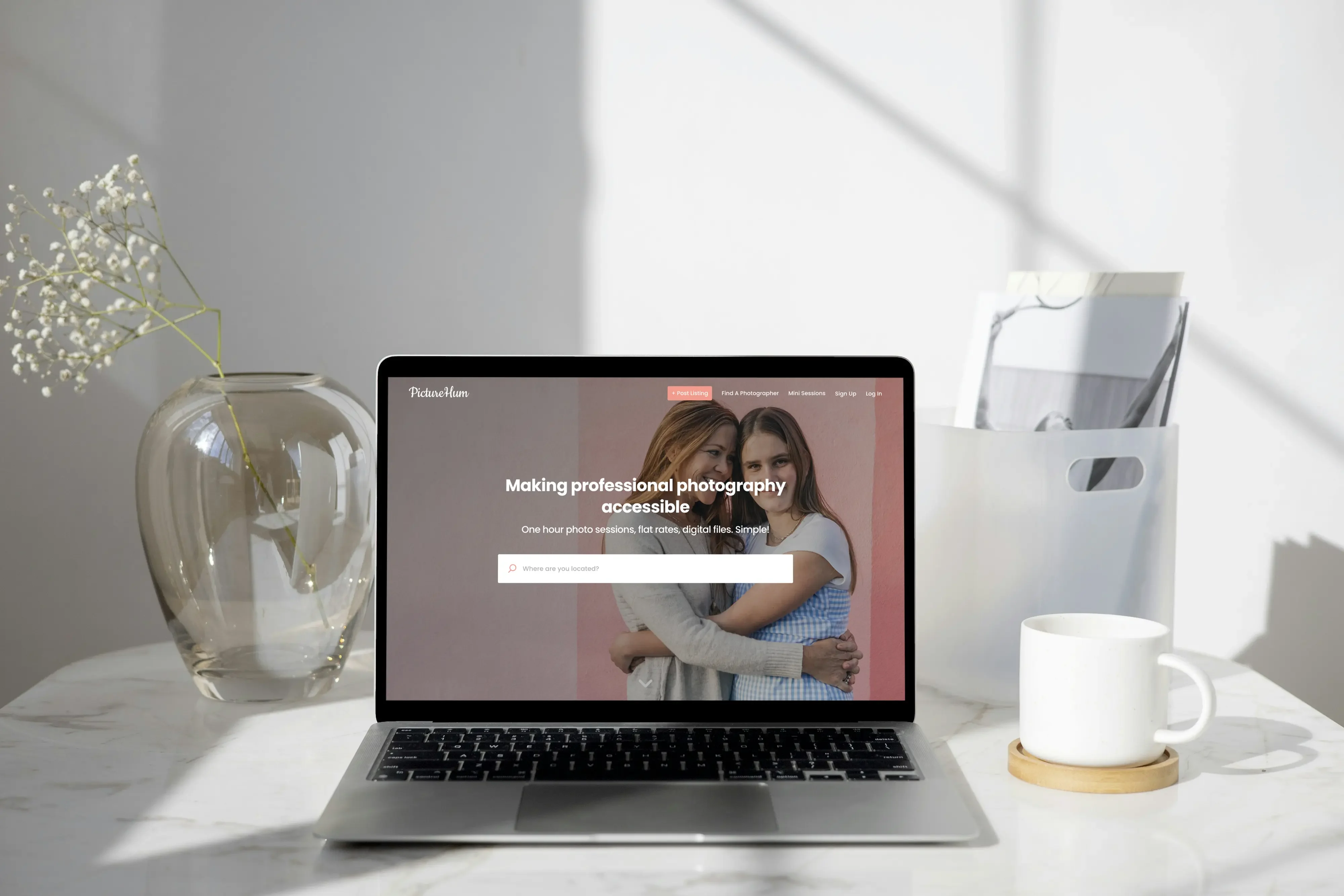 PictureHum mockup